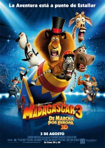 Madagascar 3: De marcha por Europa (2012)